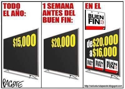 El ojo vigilante de los memes está pendiente de las ofertas en El Buen Fin.