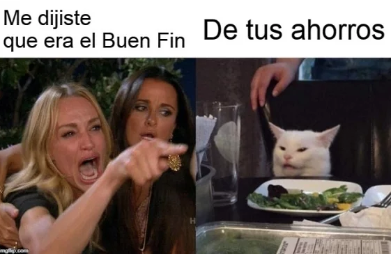 El ojo vigilante de los memes está pendiente de las ofertas en El Buen Fin.