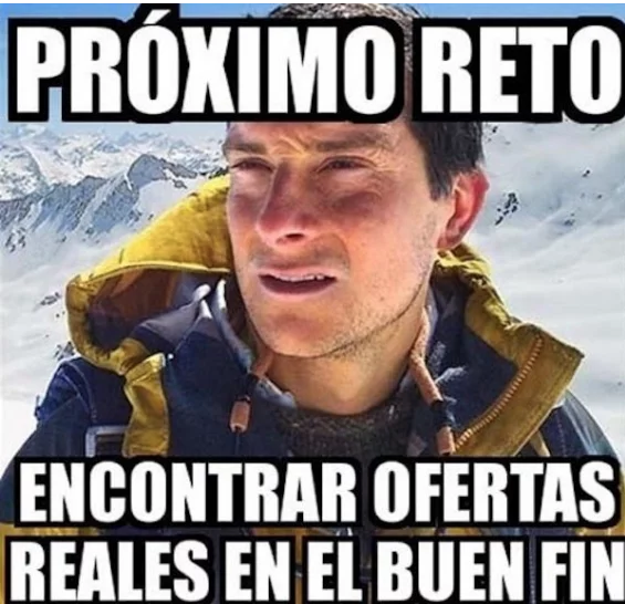 El ojo vigilante de los memes está pendiente de las ofertas en El Buen Fin.