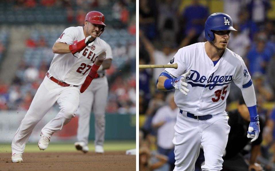 MLB: Mike Trout y Cody Bellinger, los MVP de las Grandes Ligas (FOTO: AP)