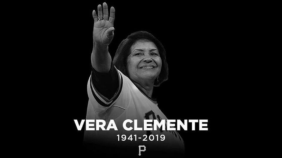 Fallece Vera Clemente, esposa del legendario Roberto Clemente