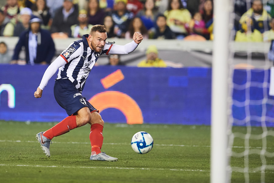 Vincent Janssen marcó el gol de la ventaja para Rayados. (Foto: Mexsport)