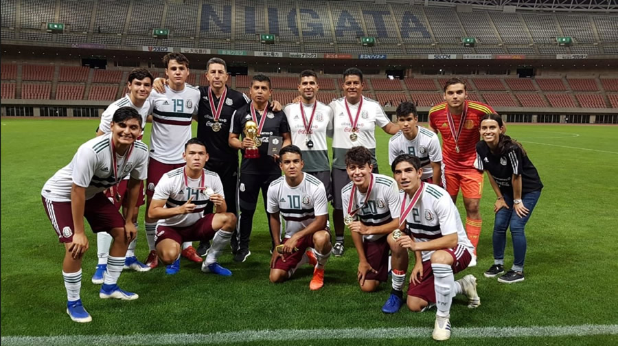 ara julio, el Tri Sub-17 participó en el 23er Torneo Internacional Juvenil Niigata. Se coronaron en tierras niponas.