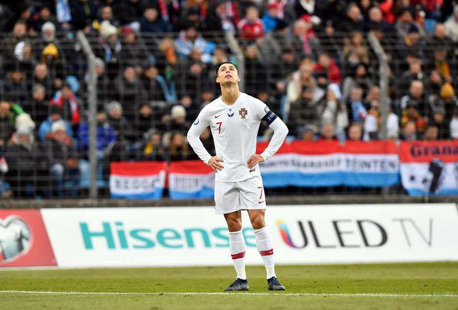 Cristiano llegó a 99 goles con Portugal. (Foto: AFP)