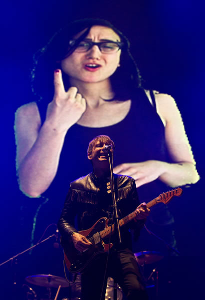 El Corona Capital se rindió ante el espectáculo de Franz Ferdinand. FOTO: Notimex