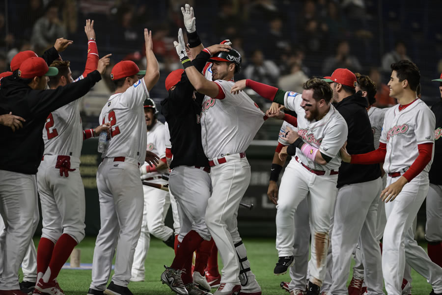 Las emociones estuvieron a flor de piel durante la clasificación de la novena mexicana a Tokio 2020. FOTO: LMB