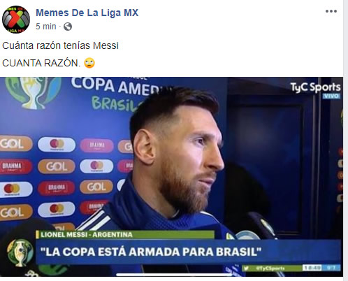 ¡Cuánta razón tenías, Leo!