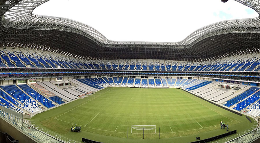 Estadio BBVA de Rayados (FOTO: Twitter Liga MX Fandom)