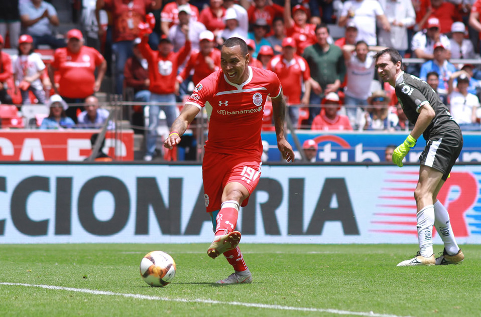 Felipe Pardo: El mejor jugador de Toluca, potencia, velocidad y gol, anotó en tres ocasiones este torneo
