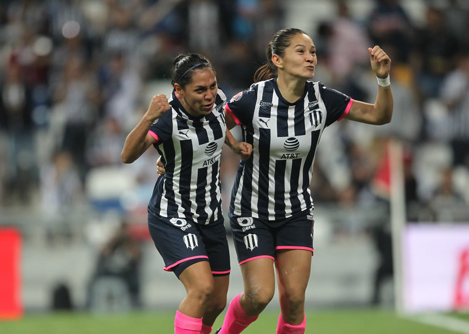 Monterrey sufrió en casa, pero un solitario gol de Diana Evangelista le dio el pase a semis del Apertura (FOTO: Imago7)