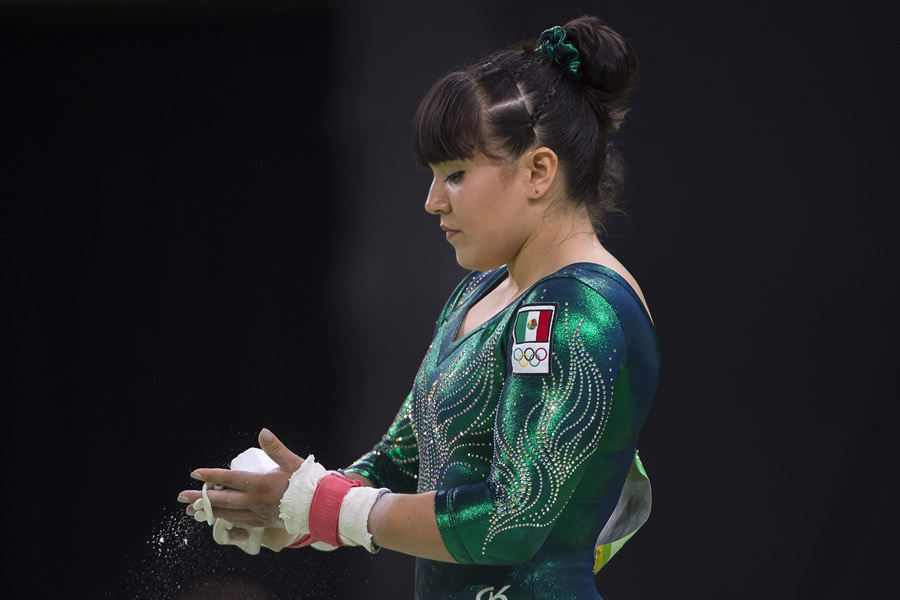 Alexa Moreno también fue en el Campeonato Mundial de Gimnasia Stuttgart 2019 donde Alexa aseguró su presencia en Tokio 2020. (Mexsport)