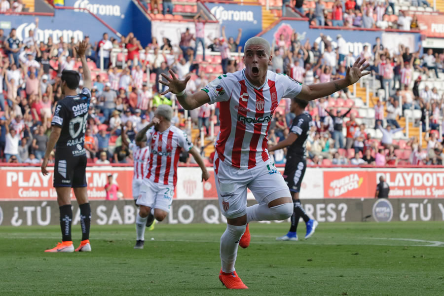 Brian Fernández fue vendido por el Necaxa al final del Clausura 2019. (Foto: Imago 7)