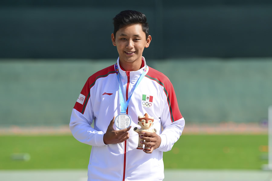 Edson Ramírez, garantizó la plaza olímpica en Rifle 10mts dentro de los Juegos Panamericanos Lima 2019. (Mexsport)
