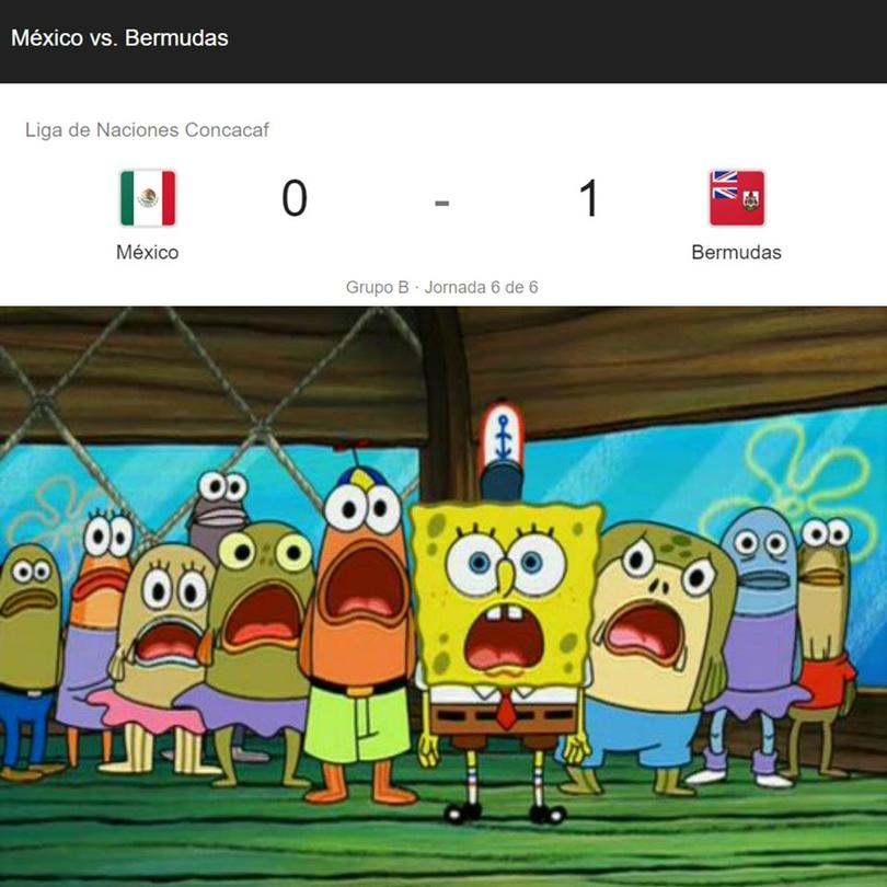Nadie sonrió con el juego de México, pero los memes están para quitarte el mal humor.