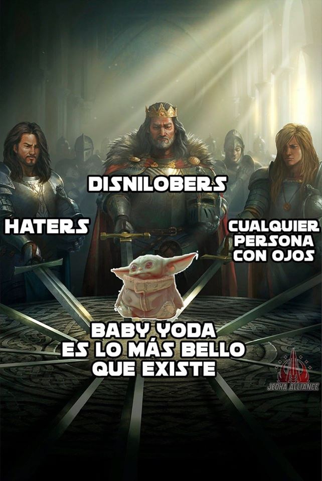 Baby Yoda es lo más tierno que verás en Internet.