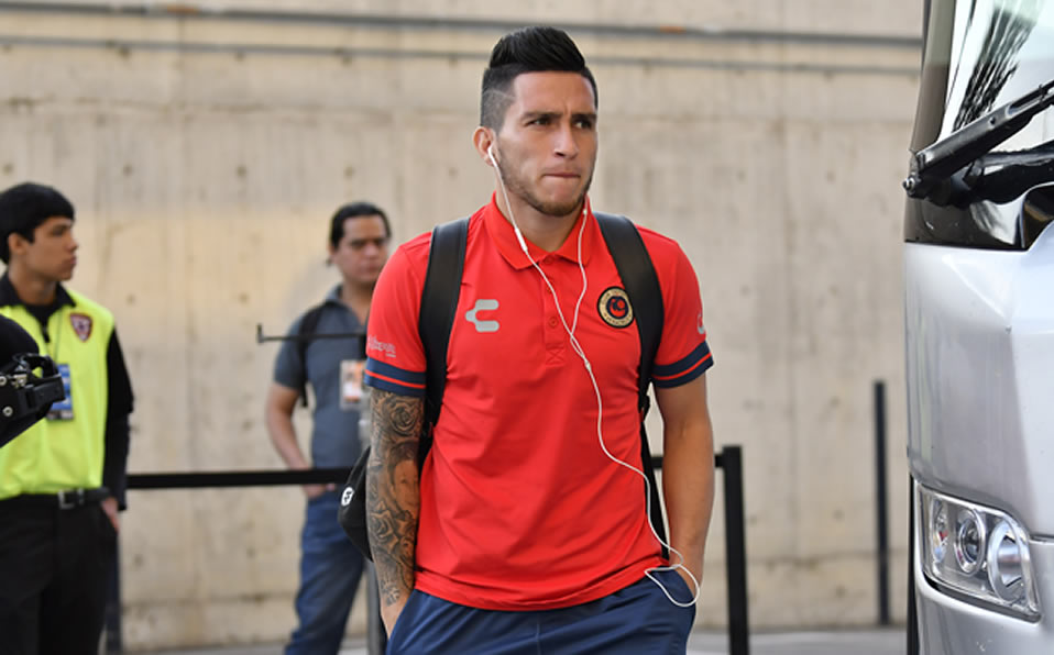 Bryan Carrasco en concentración con Veracruz. (imago7)