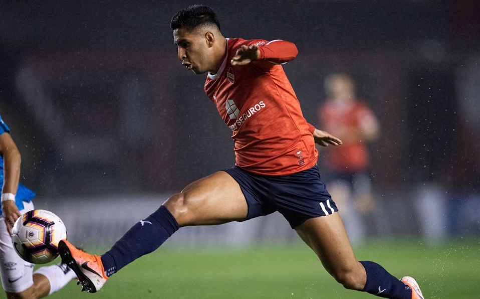 Cecilio Domínguez podría abandonar a Independiente de Avellaneda (Twitter @10_dominguez94)