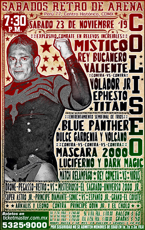 Eventos de lucha libre de la semana.