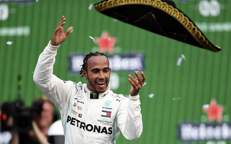 Lewis Hamilton se coronó en la F1 en 2018 en suelo mexicano y ha ganado dos veces el GP. (Mexsport)