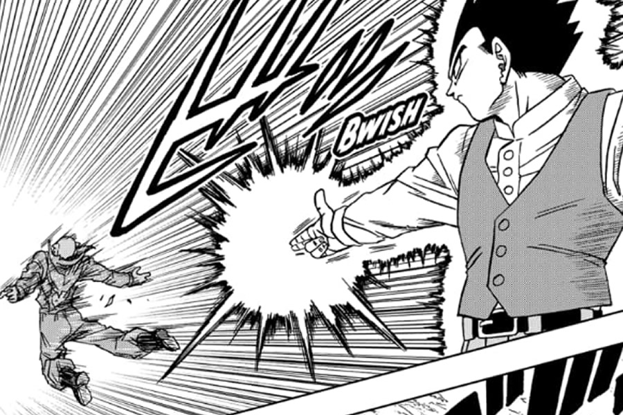 Gohan supera a androide 73