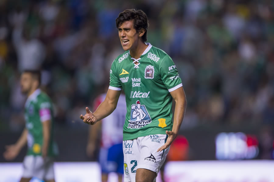 José Juan Macías ha convertido ocho anotaciones con La Fiera en la presente campaña. FOTO: Mexsport.