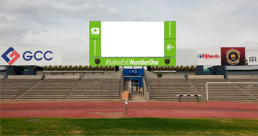 El Olímpico Benito Juárez busca modernizarse con la incursión de esta nueva pantalla.