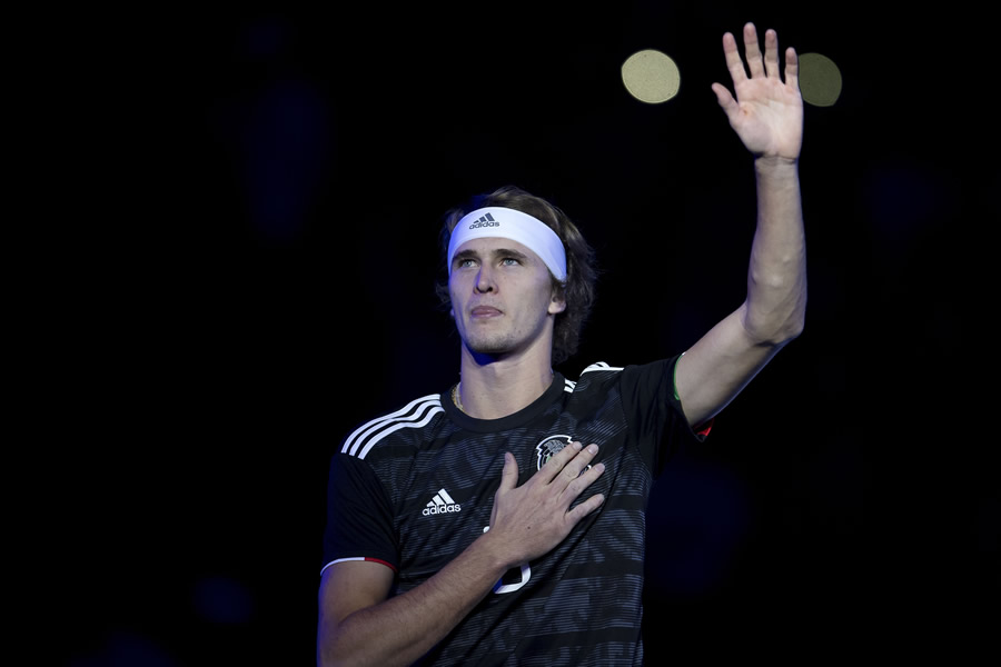 Alexander Zverev con la playera de la Selección Mexicana. (Foto: Mexsport)