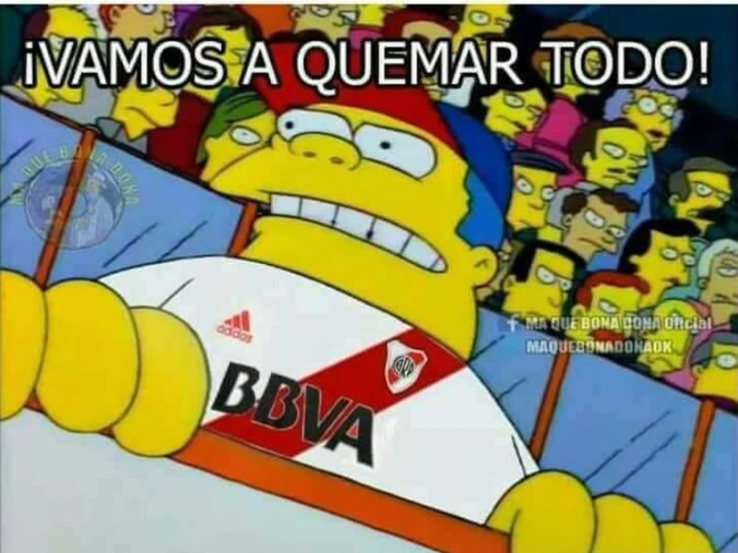 Flamengo es campeón y las risas son contra River.