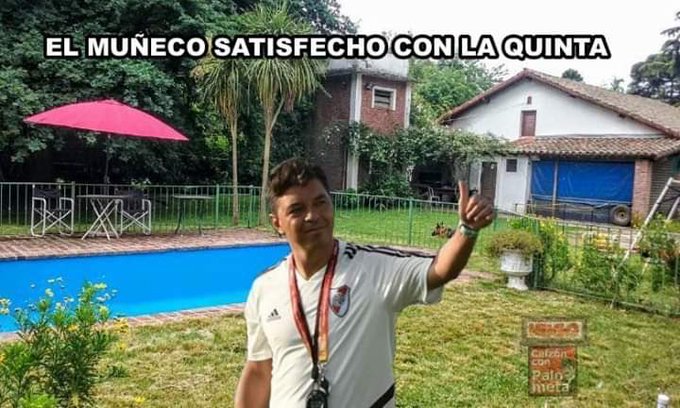 Flamengo es campeón y las risas son contra River.