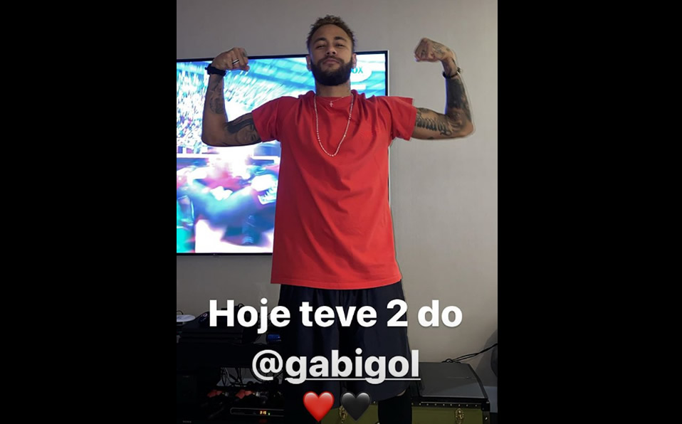 Neymar celebró el triunfo del Flamengo. (Foto: neymarjr)