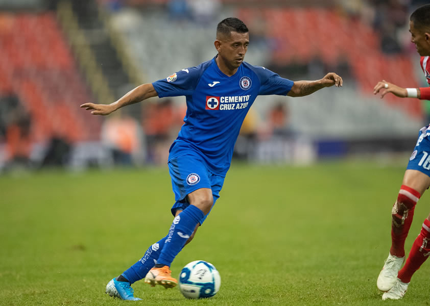 Elías Hernández solo pudo conseguir una anotación Cruz Azul en este apertura 2019. FOTO: Mexsport.