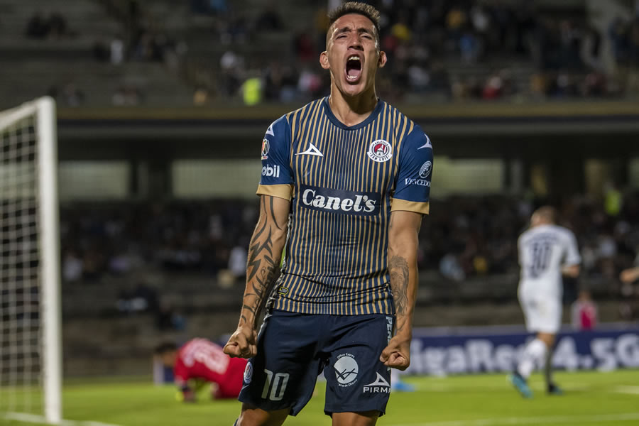 Ricardo Centurión solo disputó dos partidos como titular con San Luis en este A2019. Foto: Mexsport