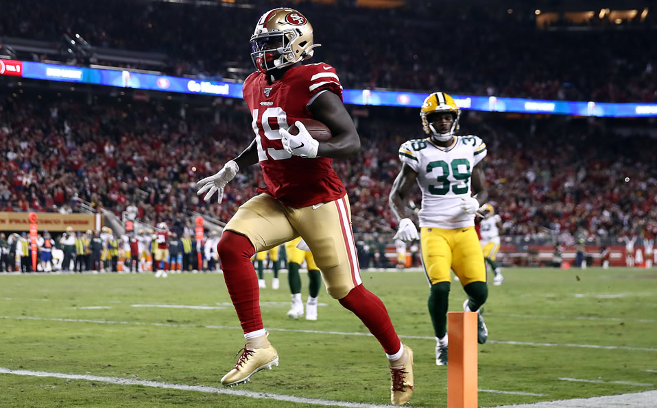 San Francisco tiene el mejor récord de la Conferencia Nacional de la NFL. (AFP)