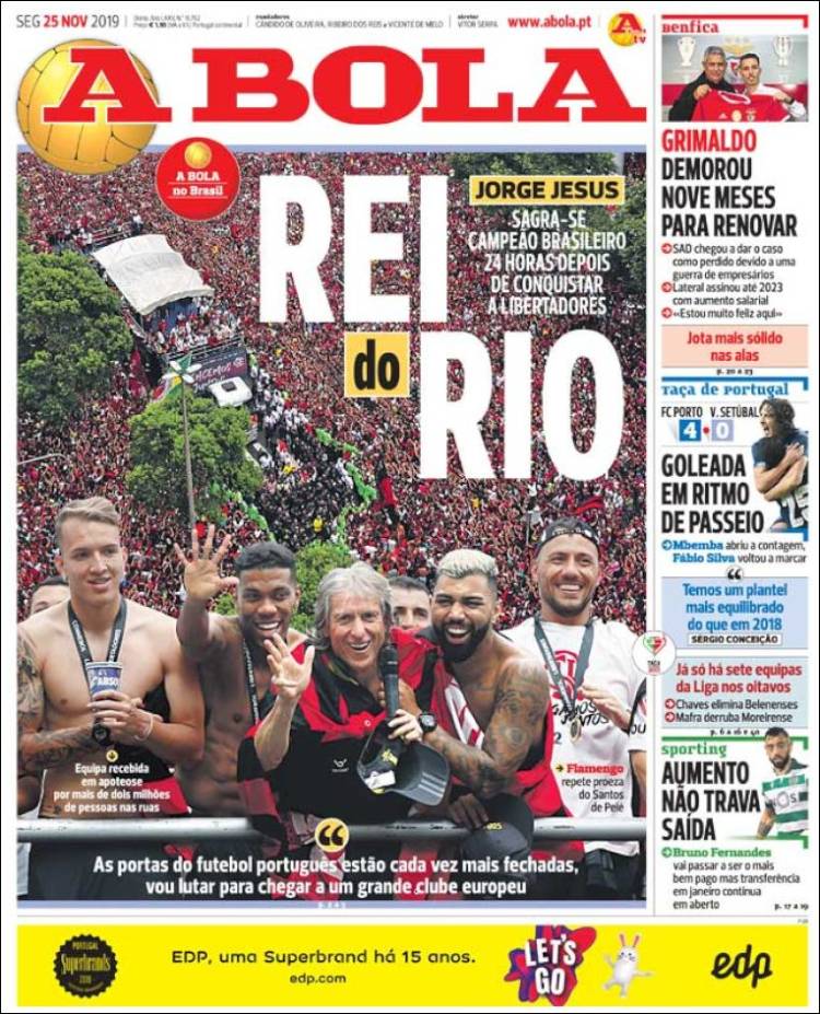 Las mejores portadas deportivas.