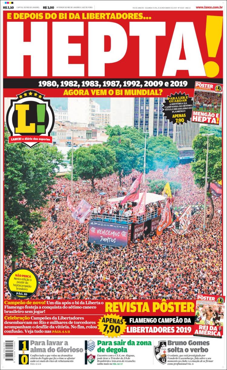 Las mejores portadas deportivas.