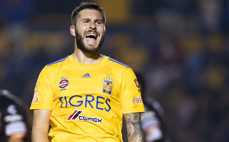 André-Pierre Gignac celebrando un gol con Tigres. (imago7)