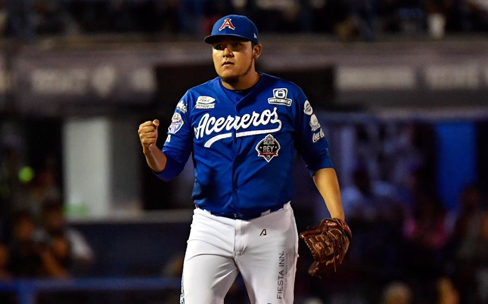 Bustamante consiguió el out de cada Juego 7 que Acereros disputó en los Playoffs de 2019. (Foto: Cortesía)