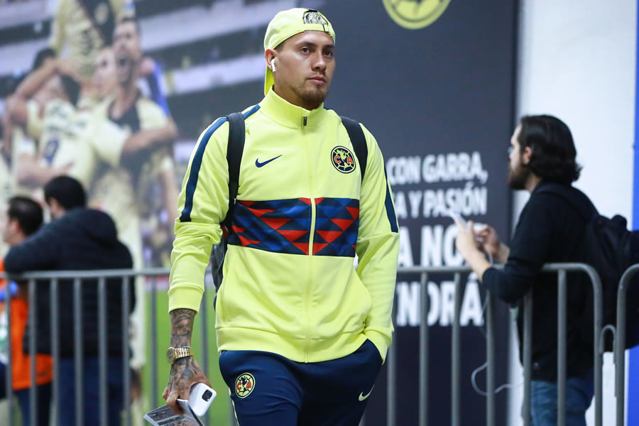 El delantero chileno ya está en Monterrey para enfrentar la Liguilla con los azulcremas. FOTO: Imago7.