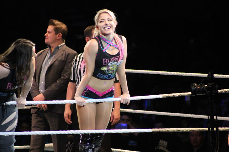 Alexa Bliss fue de las consentidas de la afición.