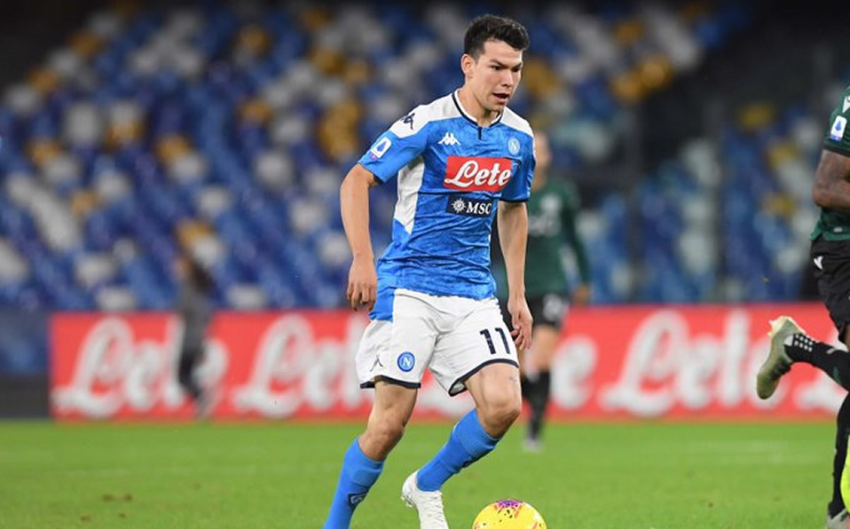 Hirving Lozano se fue en blanco. (Foto: Napoli)