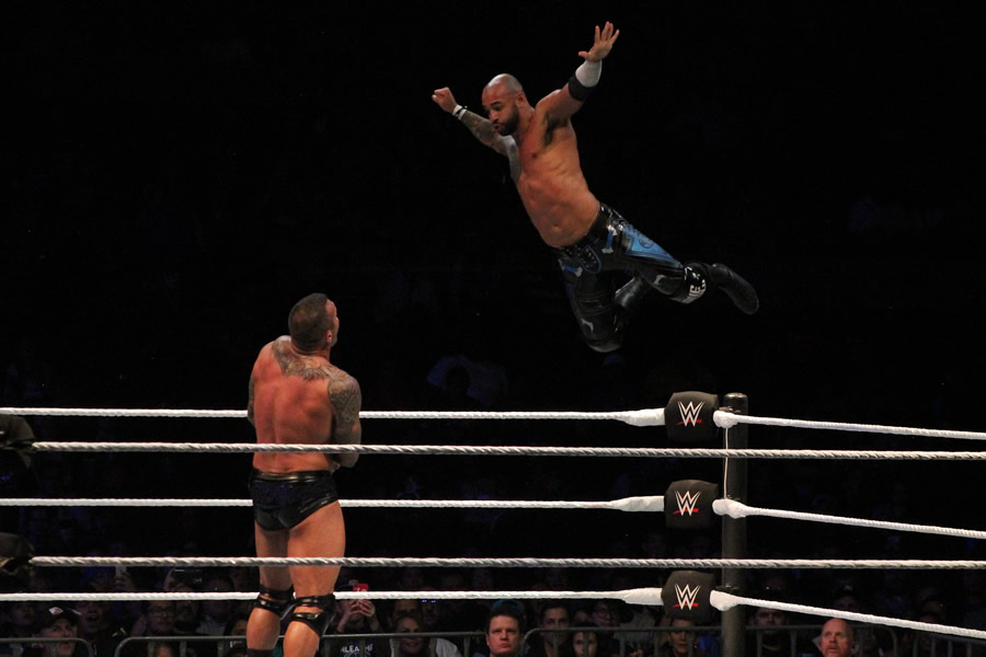Ricochet sorprendió con sus vuelos.