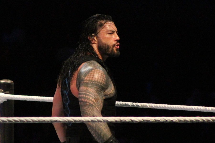 Roman Reigns estuvo en la Arena Ciudad de México.