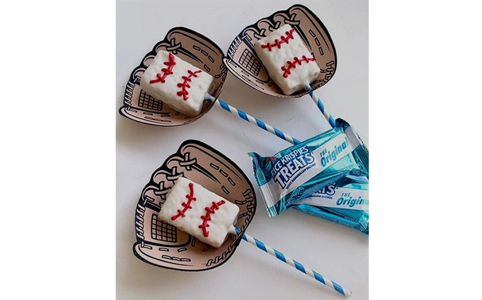 Unas paletas en forma de manopla
