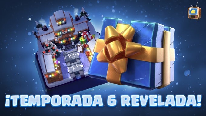 Foto de nueva temporada (Twitter: @ClashRoyale)