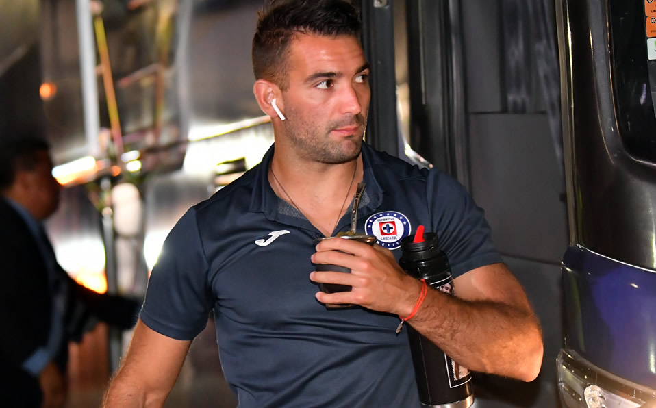 Martín Cauteruccio (Uruguay-Cruz Azul) tuvo 72 minutos en tres duelos. (Imago7)