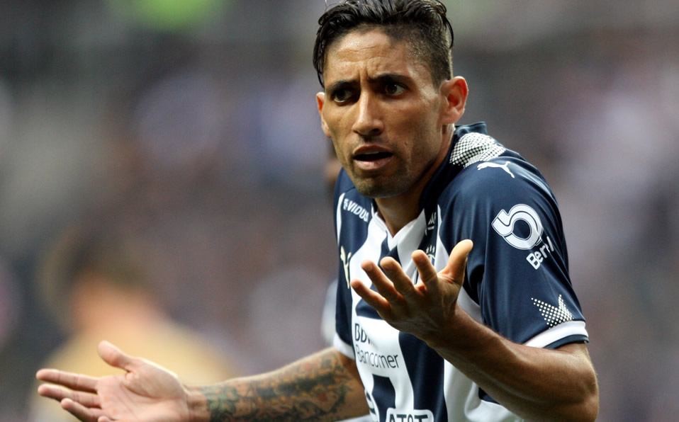 Jonathan Urretaviscaya (Uruguay-Monterrey) sumó apenas 70 minutos en dos juegos, afectado por lesiones. (Imago7)