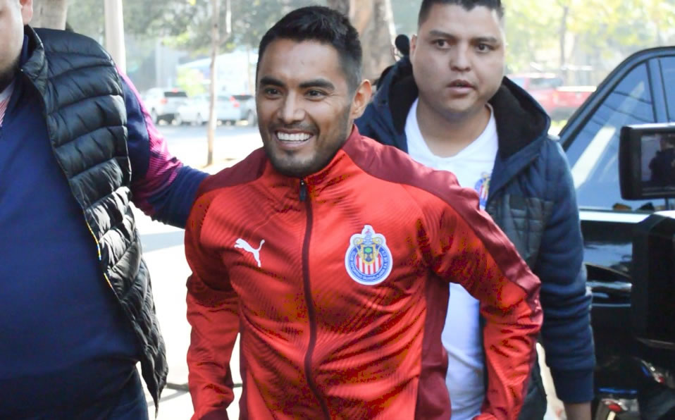 A su llegada para las pruebas. (Mediotiempo)
