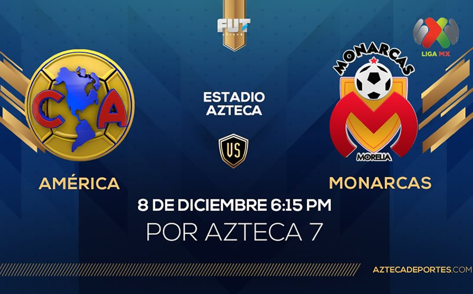 El partido de Vuelta de América-Morelia se verá por Azteca 7.