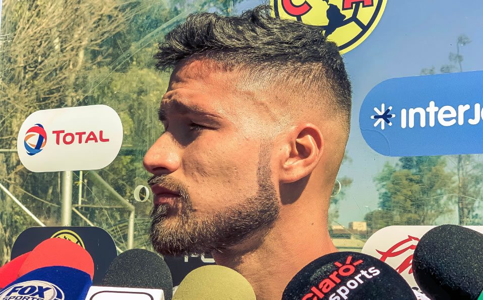 Este miércoles en conferencia de prensa en Copa. (América)