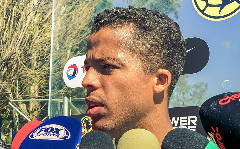 Gio durante la competencia de este miércoles. (Club América)